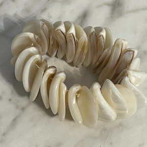 White Shell Bracelet